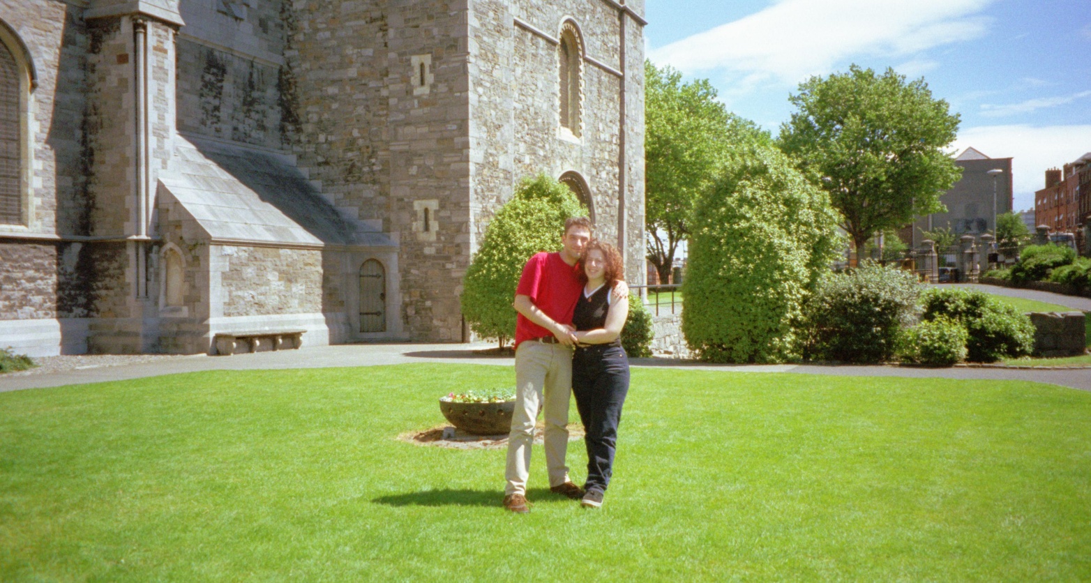 " ...and do you Daniel take Sara, to be your awfully wedded wife?"